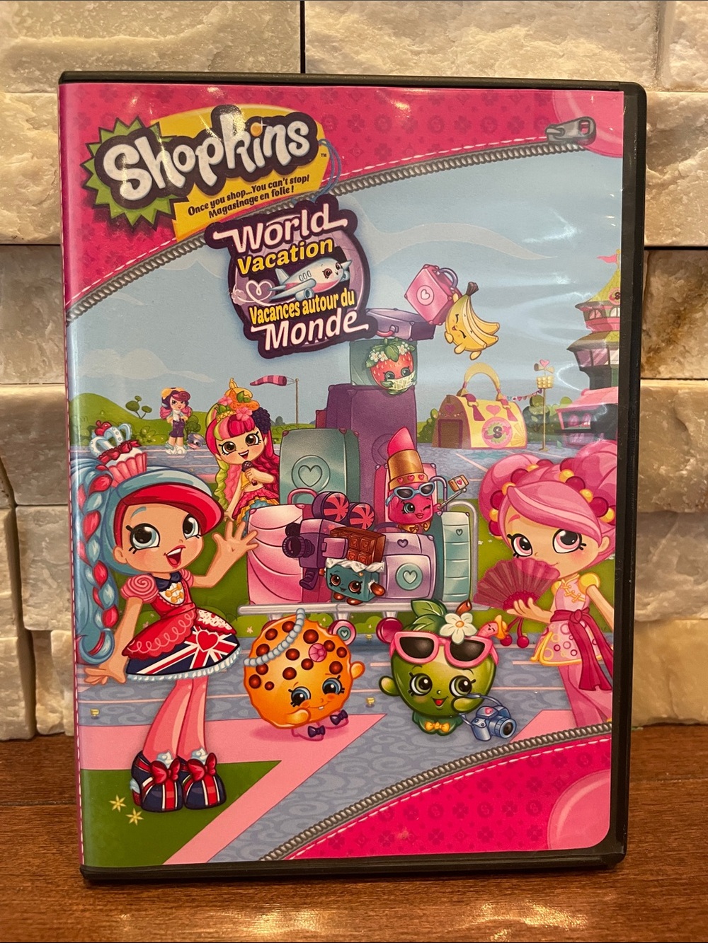 Shopkins World Vacation Kids Toy DVD